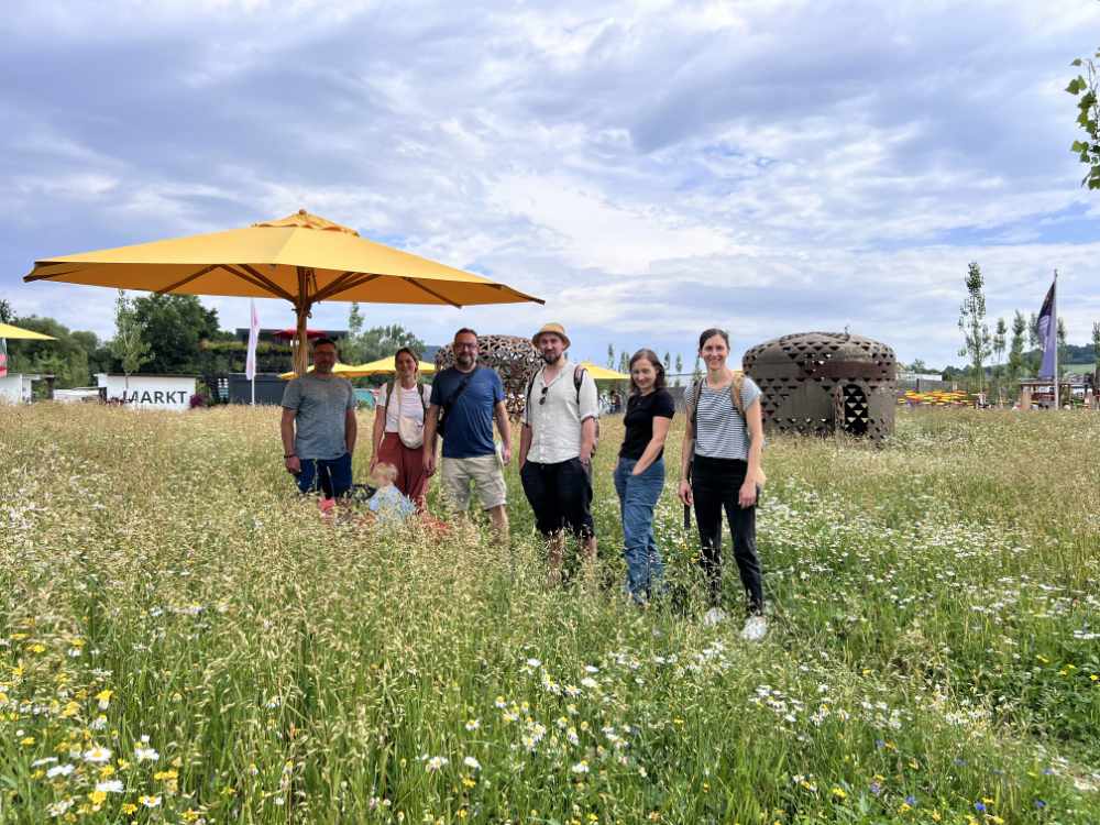 Welsch und Egger Landschaftsarchitekten Büroausflug 2025, Landesgartenschau Furth