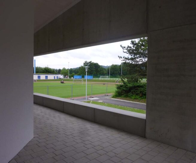 Welsch und Egger Landschaftsarchitekten Bauherr: Markt Peißenberg Projekt: Ersatzneubau Glückauf Halle