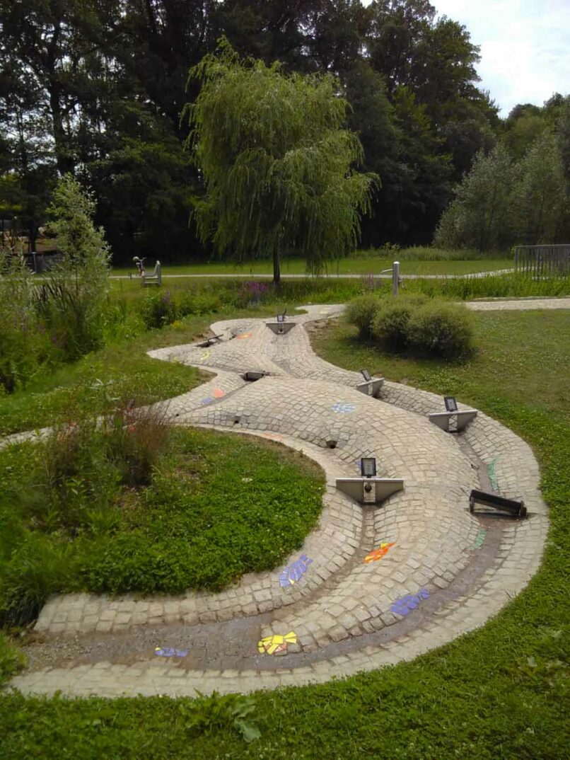 Welsch und Egger Landschaftsarchitekten Bauherr: Regens Wagner Stiftung Zell Projekt: Begegnungspark Zell mit blindengerechter Hauptwegeführung