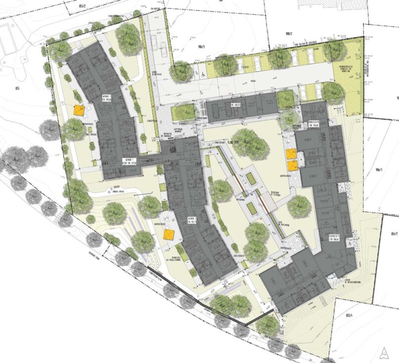 Welsch und Egger Landschaftsarchitekten Bauherr: Regens Wagner Michelfeld: Projekt: Neubau eines Wohnheims und einer Förderstätte für je 24 Menschen mit Behinderung in Königstein